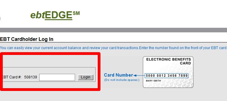 Login www.ebtEDGE.com