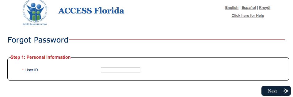 My Access Florida Account Login 