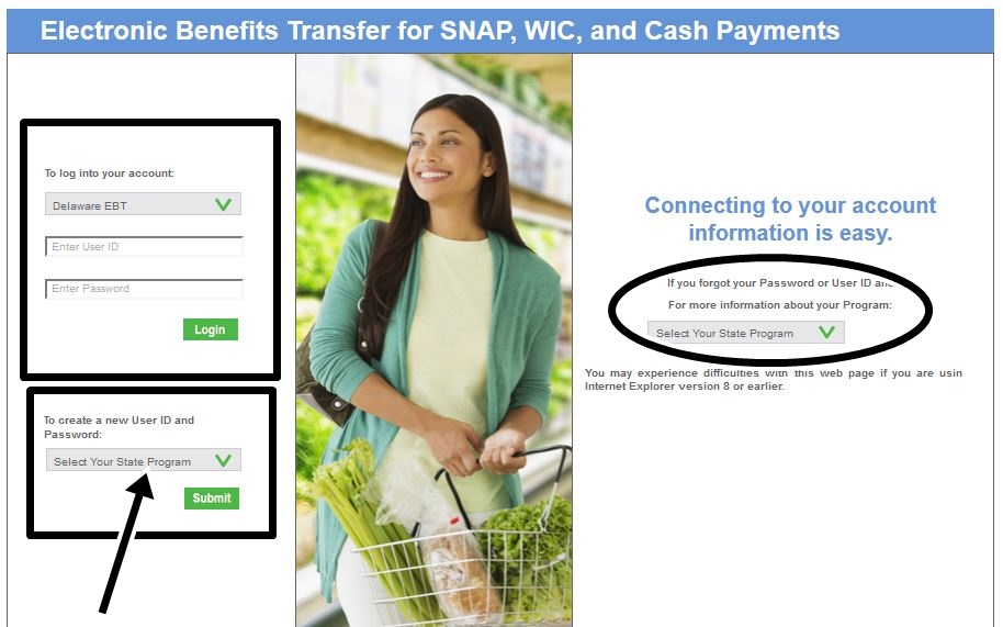 Connect EBT Login