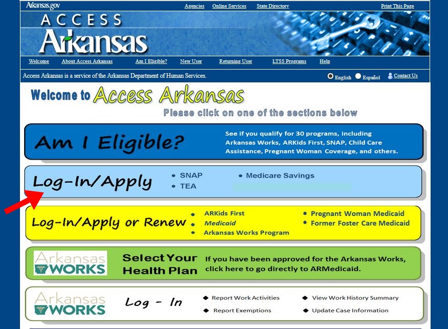 Access.arkansas.gov Login | Access Arkansas Login